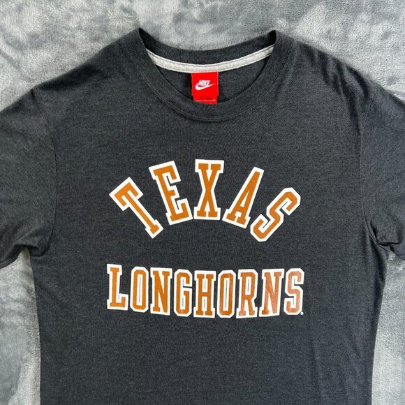 Nike Vintage T Shirt Men L University of Texas Longhorns 90s Football Basketball - Picture 2 of 16